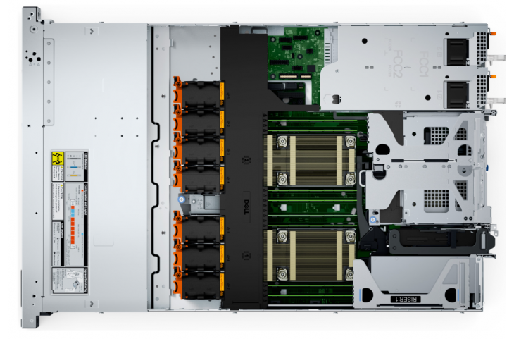 Servidor Dell PowerEdge R660xs Xeon Silver 4514Y 32GB 480GB SSD