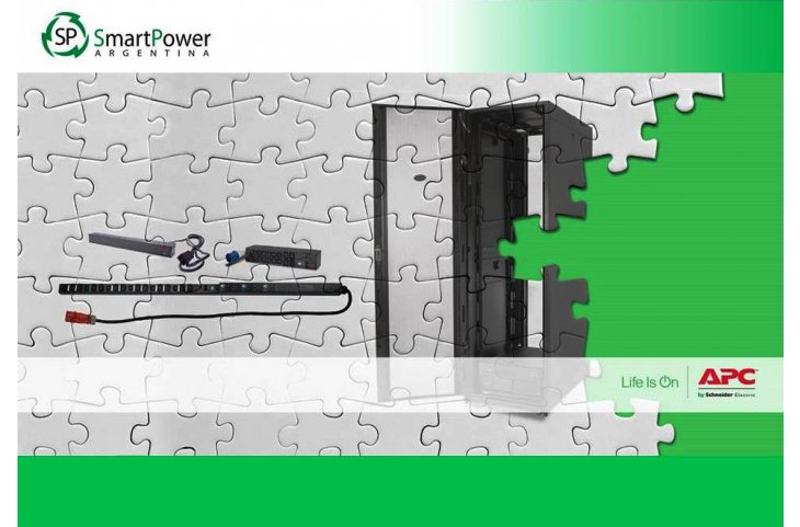 APC SmartBunker  FX de 23 U con UPS de 3 KVA y enfriamiento por aire